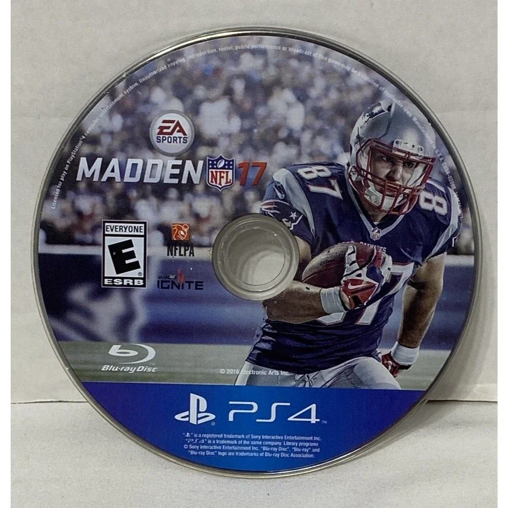 Madden NFL 17 (Sony PlayStation 4, PS4) Tested, Disc Only